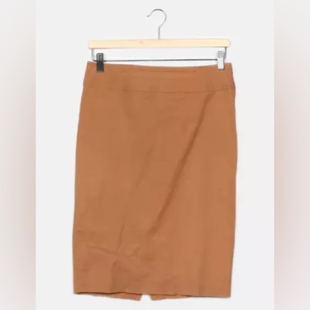 EUC Dolce & Gabbana Tan Camel Wool Knee-length Skirt Sz 44
